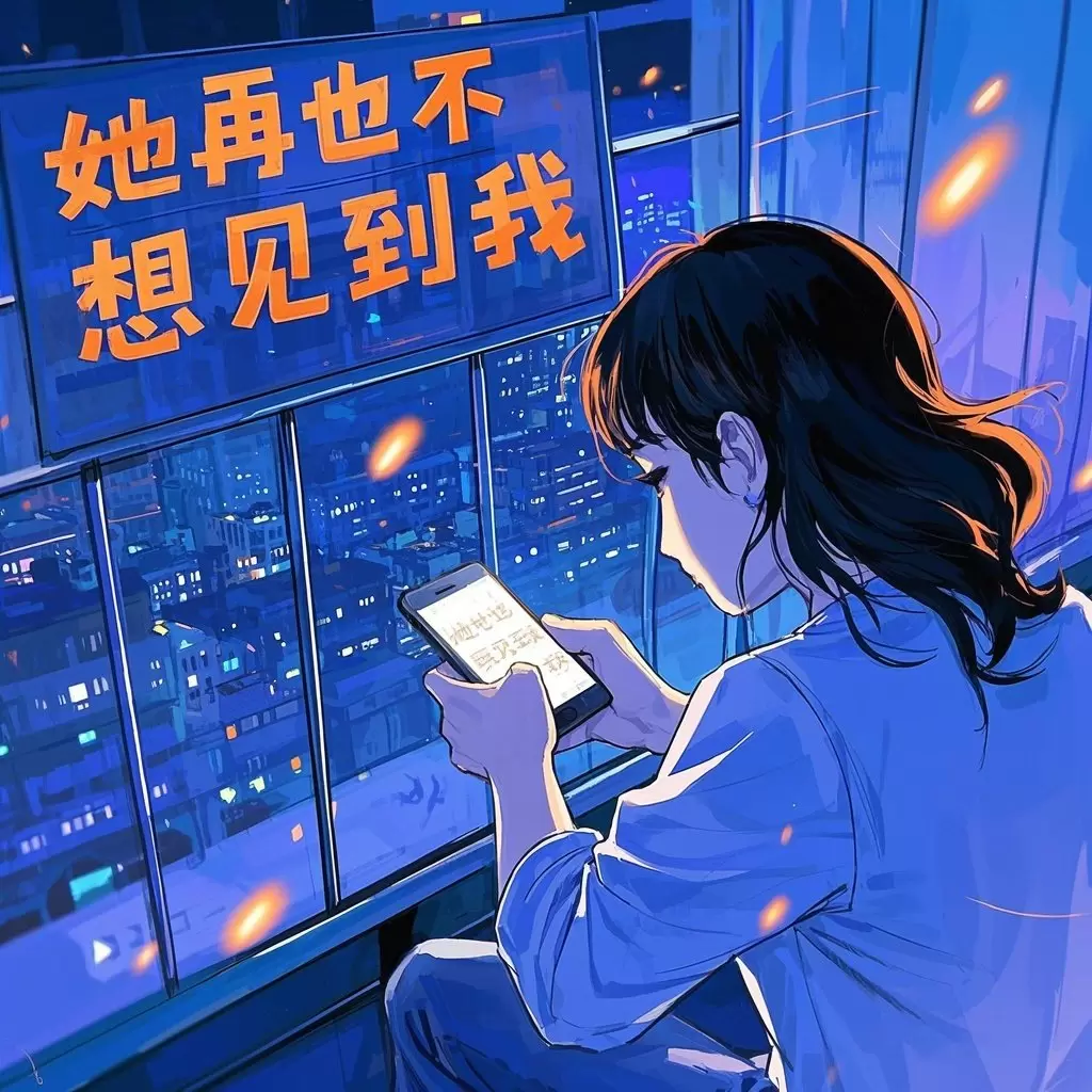 她再也不想见到我