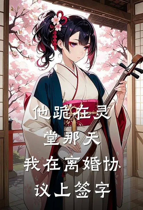 他跪在灵堂那天，我在离婚协议上签字