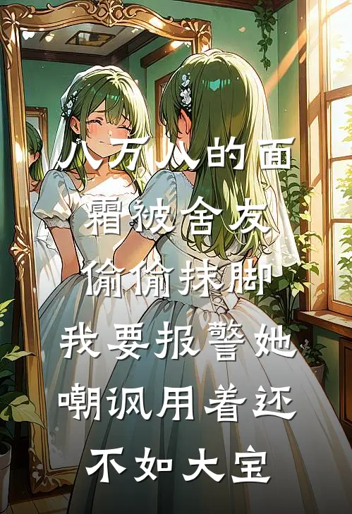 八万八的面霜被舍友偷偷抹脚，我要报警她嘲讽用着还不如大宝