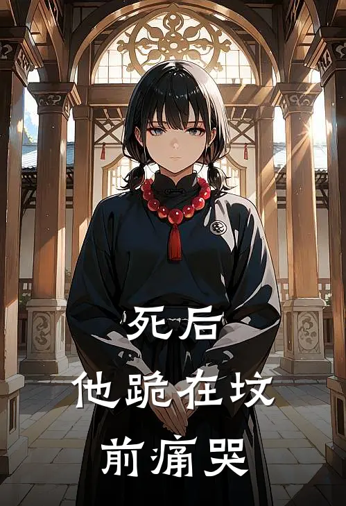 死后，他跪在坟前痛哭