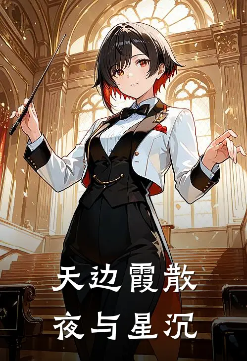 天边霞散，夜与星沉